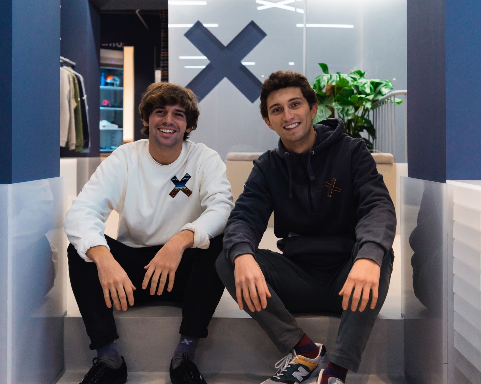 Nacho Rivera y Juán Fernández Estrada, fundadores de Blue Banana Brand