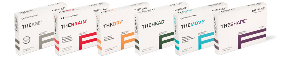 THE FLAG ha creado una linea de productos para el cuidado y el bienestar de las personas 